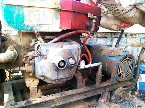 达尔罕茂明安联合单杠柴油机发电机出租